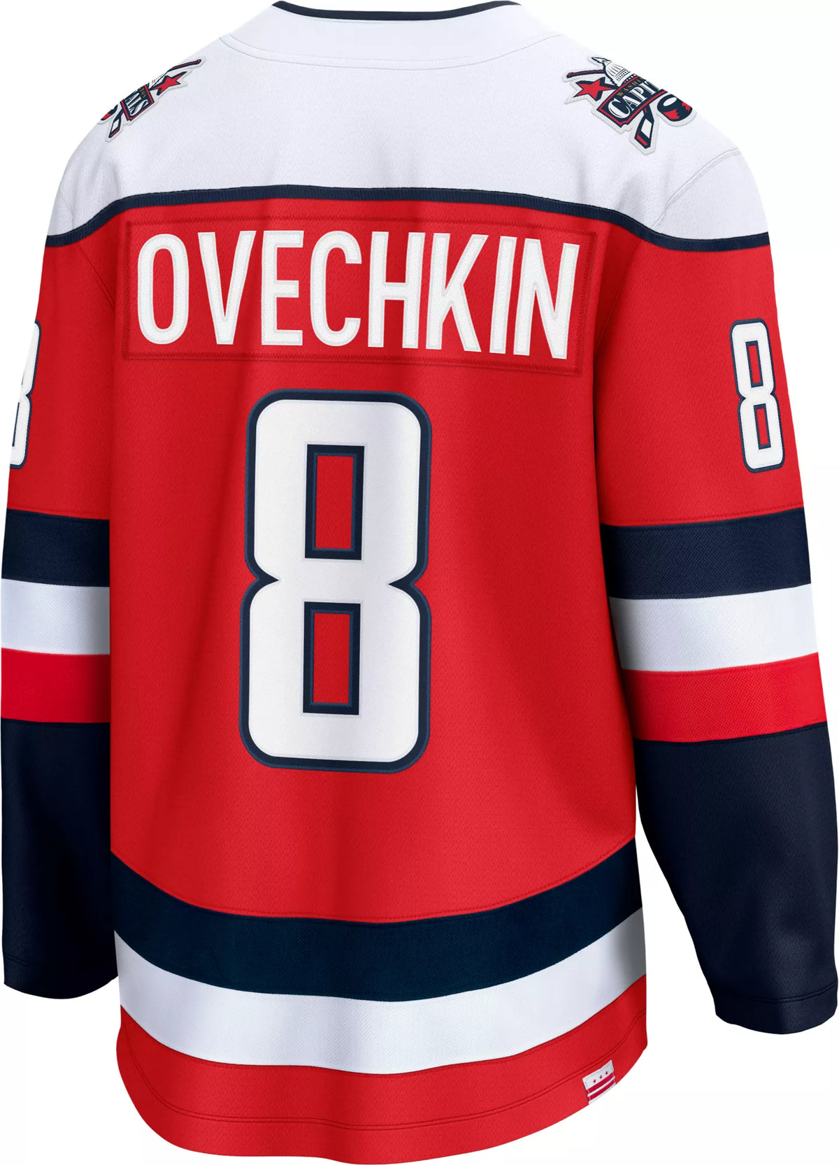 NHL Men's Washington Capitals Alex Ovechkin #8 Red Breakaway Replica Alternate Jersey