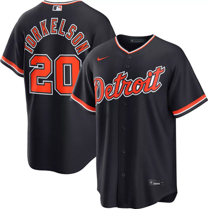 Nike Adult Detroit Tigers Spencer Torkelson #20 Replica Alternate Jersey