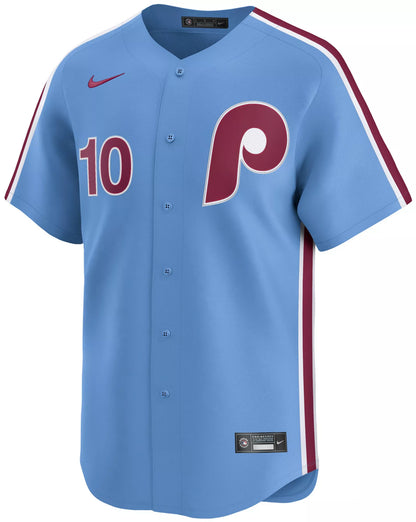 Nike Adult Philadelphia Phillies J.T. Realmuto #10 Light Blue Limited Jersey