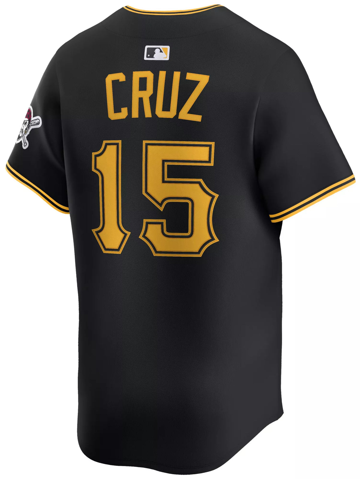 Nike Adult Pittsburgh Pirates Oneil Cruz #15 Black Limited Jersey