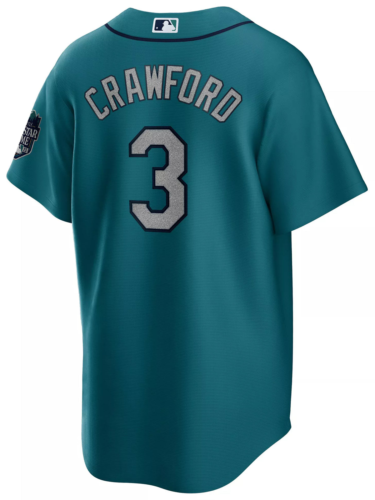 Nike Adult Seattle Mariners JP Crawford #3 Mardi Gras Replica Jersey