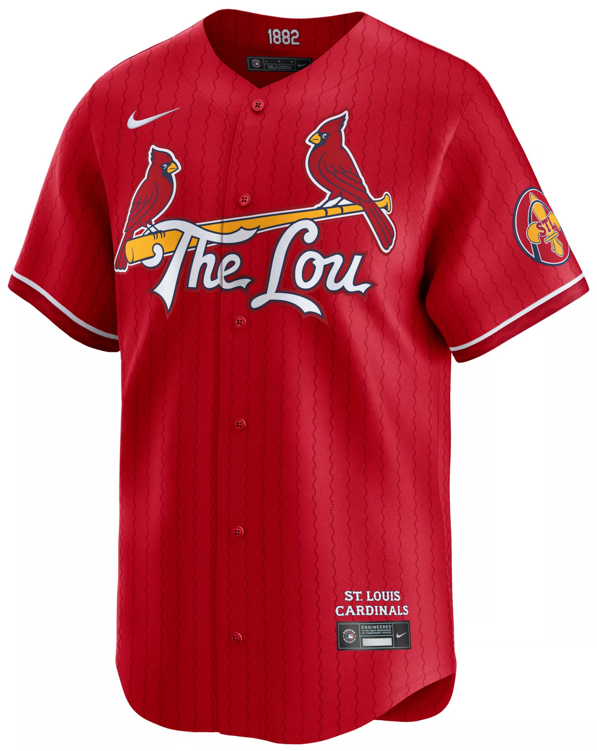 Nike Adult St. Louis Cardinals City Connect Red Blank Limited Jersey
