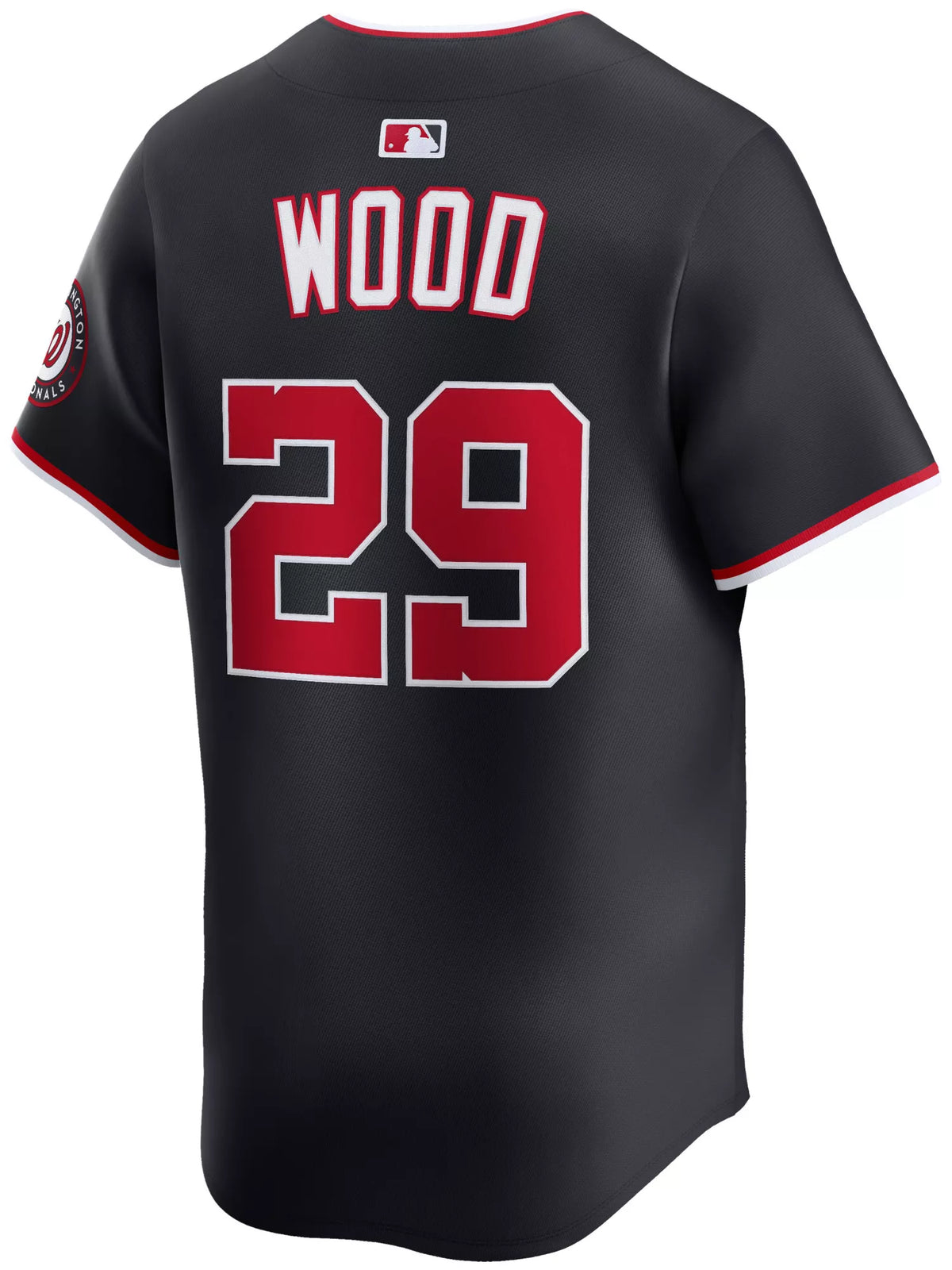 Nike Adult Washington Nationals Navy James Wood #29 Limited Jersey