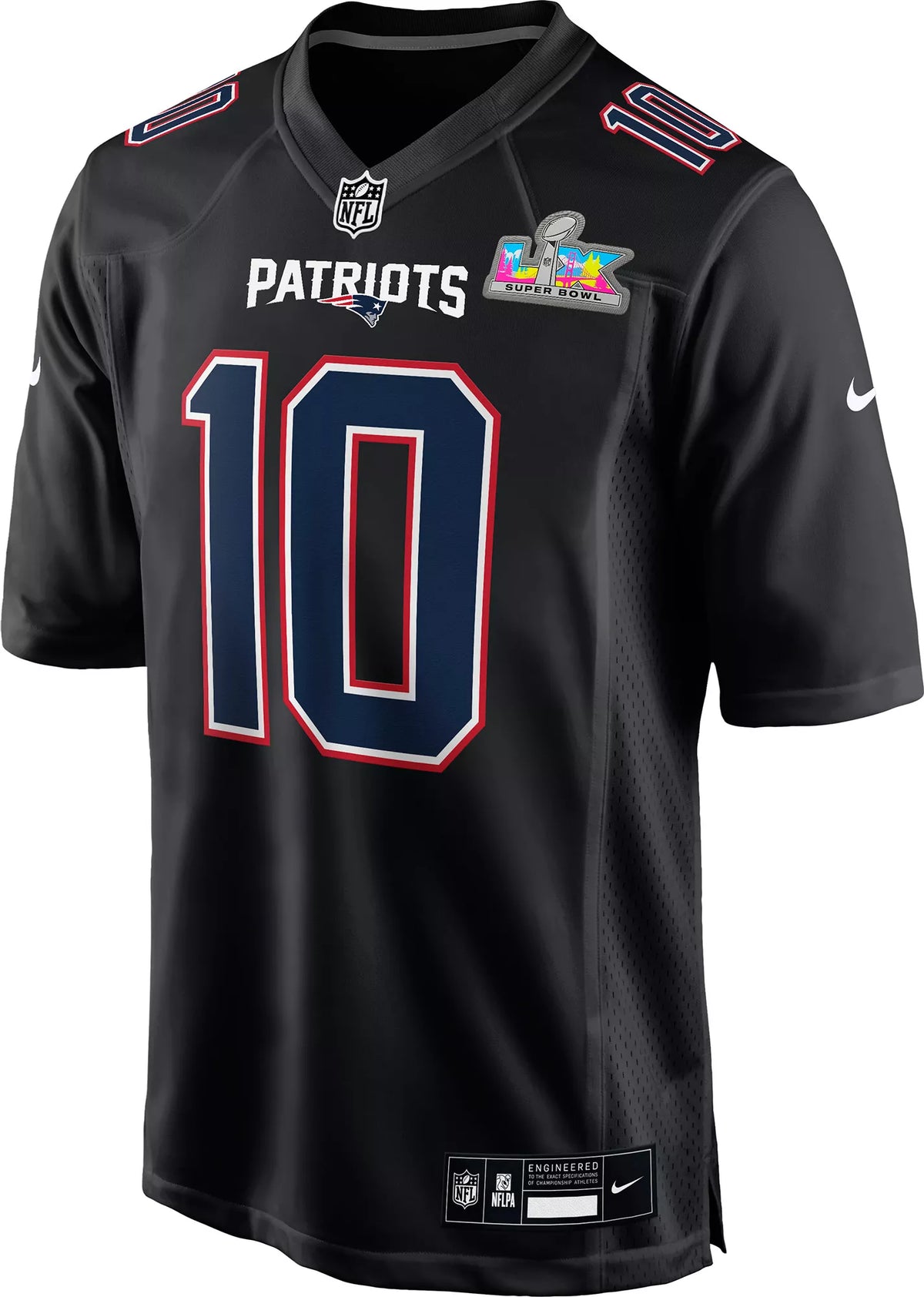Nike Men's 2025-26 Super Bowl LX New England Patriots Drake Maye #10 Game Jersey