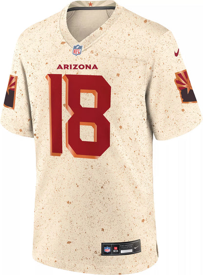 Nike Men's Arizona Cardinals Marvin Harrison Jr. #18 NFL Rivalries Game Jersey