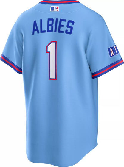 Nike Men's Atlanta Braves Ozzie Albies #1 2026 City Connect Stadium Jersey