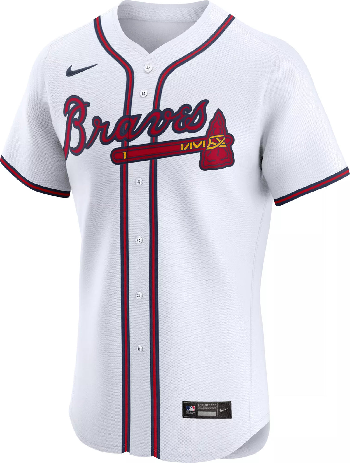 Nike Men's Atlanta Braves Ronald Acuña Jr. #13 White Home Elite Jersey
