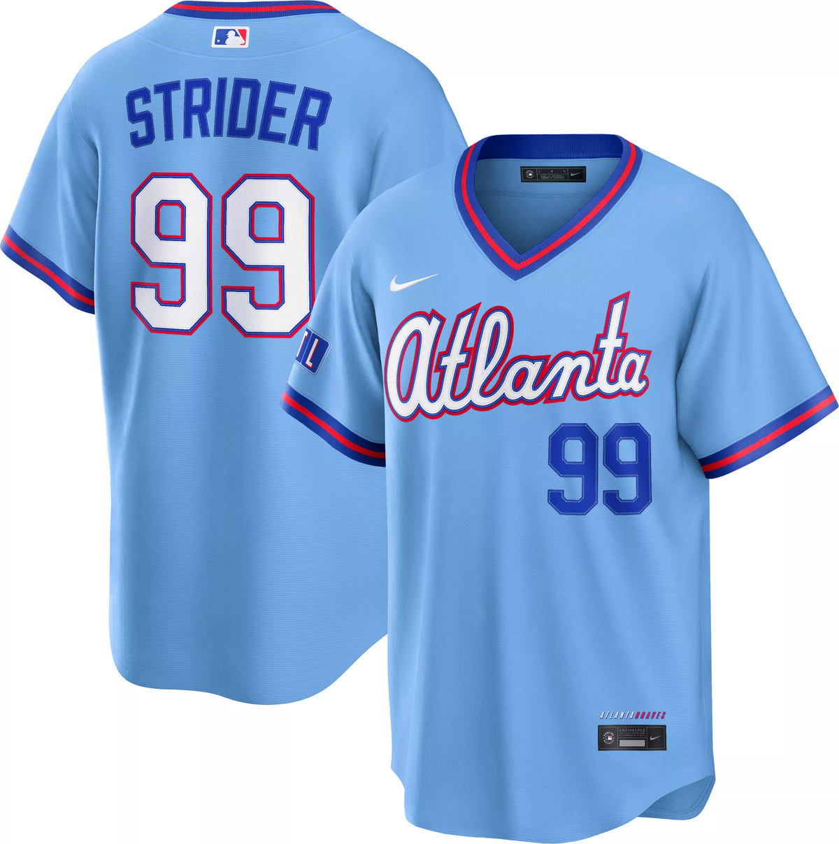 Nike Men's Atlanta Braves Spencer Strider #99 2026 City Connect Stadium Jersey
