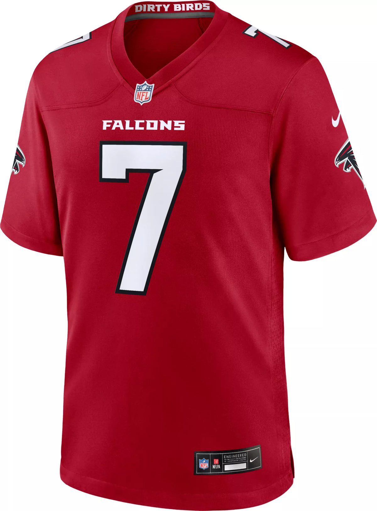 Nike Men's Atlanta Falcons Red Bijan Robinson #7 Home Game Jersey