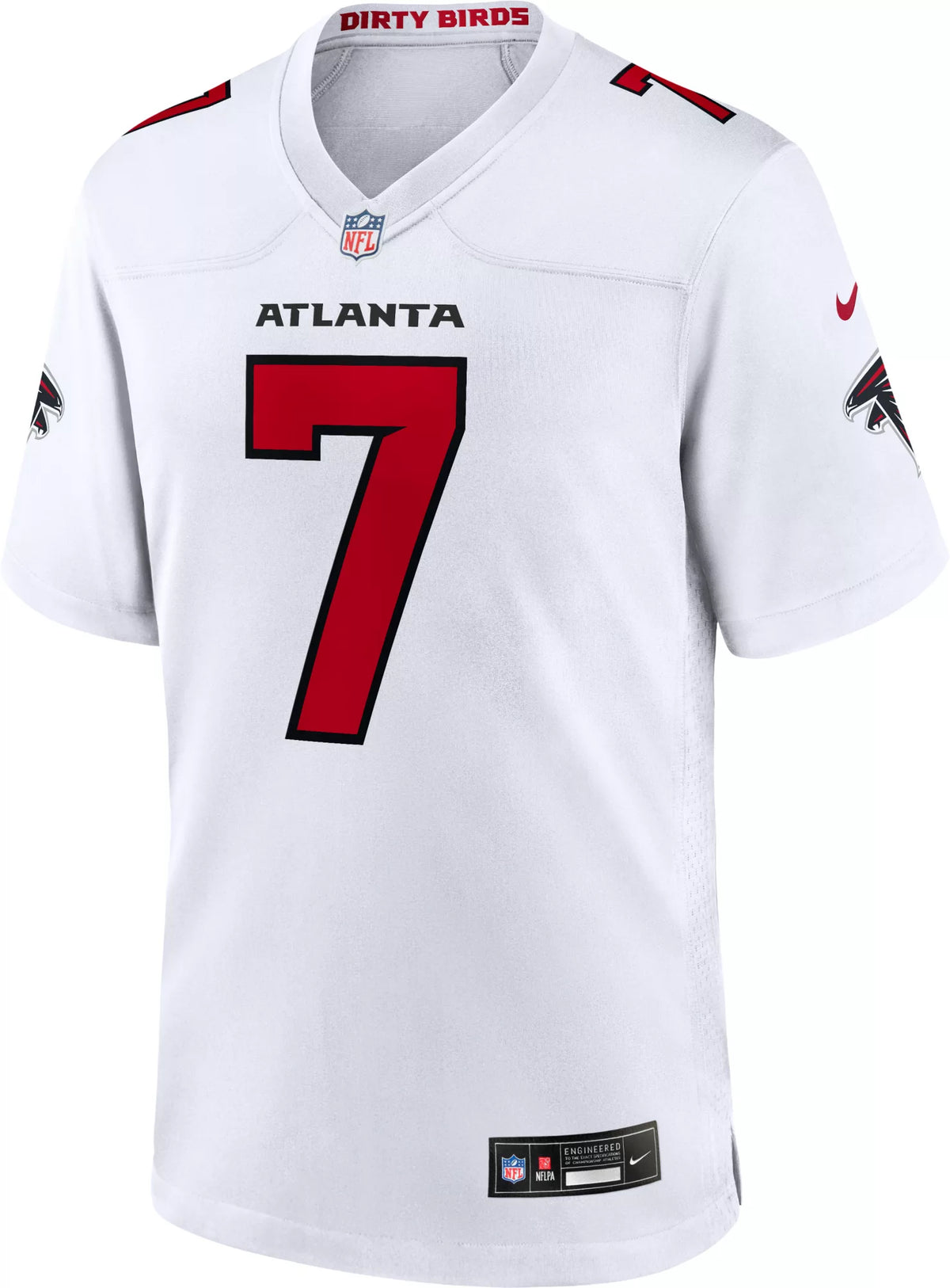 Nike Men's Atlanta Falcons White Bijan Robinson #7 Home Game Jersey
