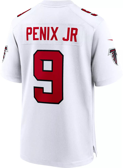 Nike Men's Atlanta Falcons White Michael Penix Jr. #9 Home Game Jersey