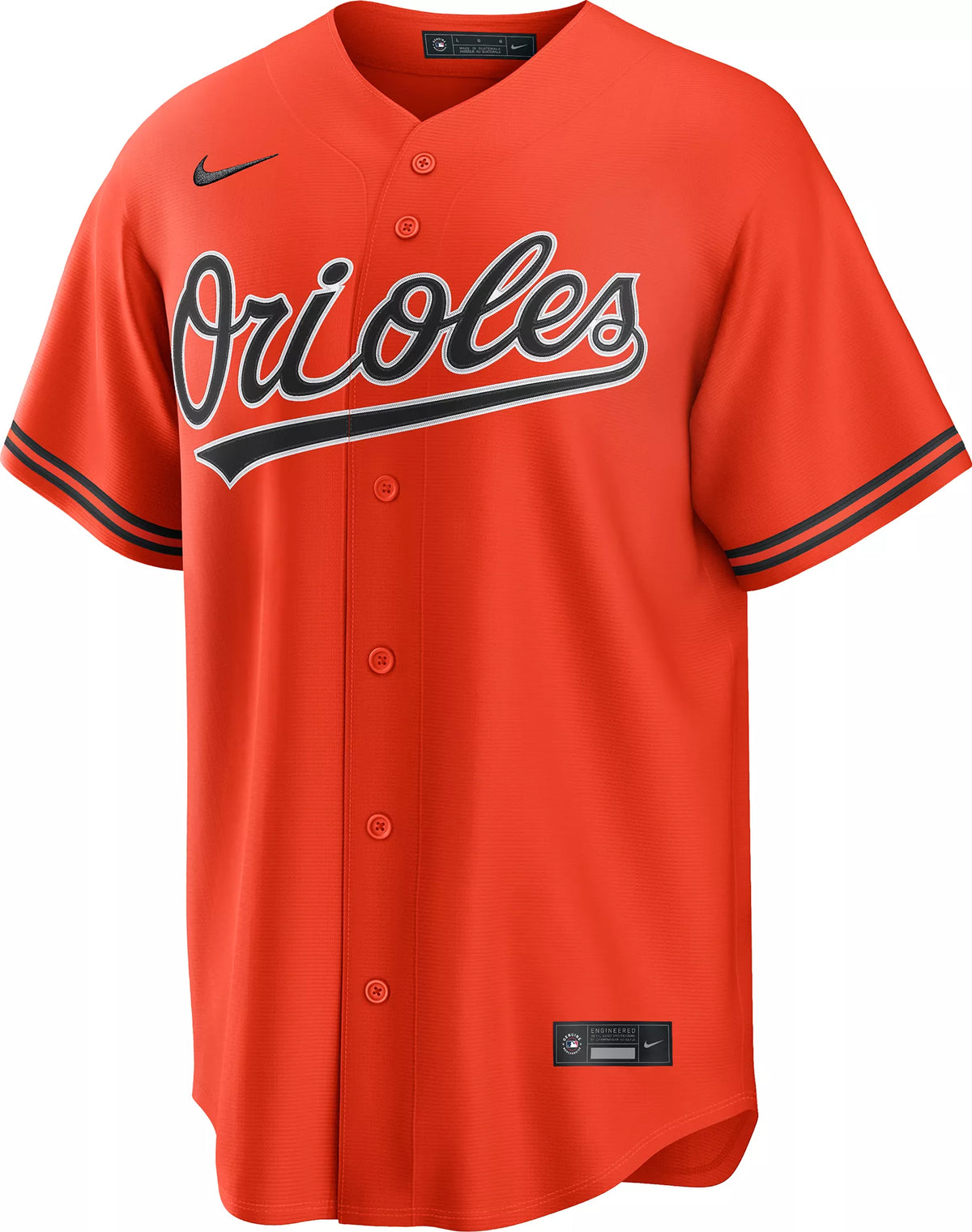 Nike Men's Baltimore Orioles Felix Bautista #74 Orange Alternate 2 Replica Jersey