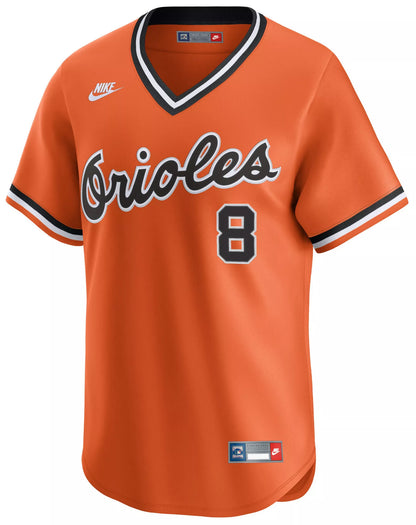 Nike Men's Baltimore Orioles Orange Cal Ripken Jr. #8 Cooperstown Limited Jersey