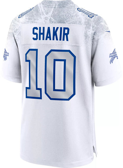 Nike Men's Buffalo Bills Khalil Shakir #10 NFL Rivalries Game Jersey