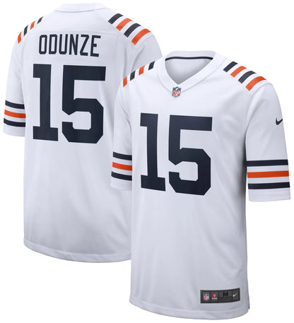 Nike Men's Chicago Bears Rome Odunze #15 2nd Alternate White Game Jersey