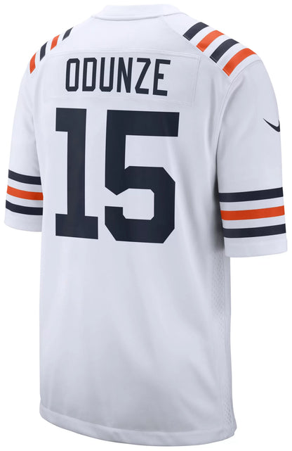 Nike Men's Chicago Bears Rome Odunze #15 2nd Alternate White Game Jersey