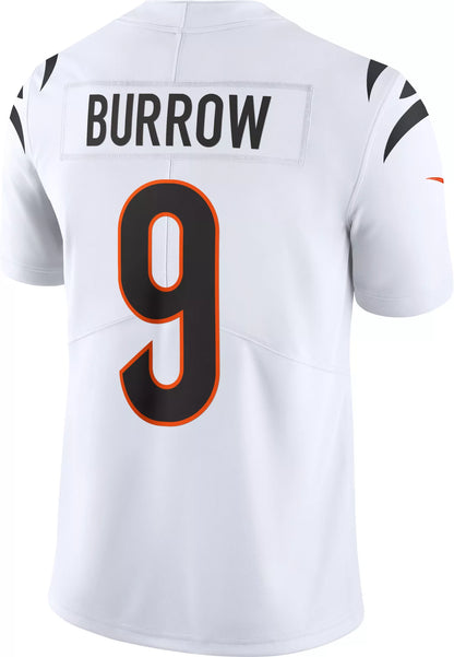 Nike Men's Cincinnati Bengals Joe Burrow #9 Vapor Untouchable White Limited Jersey