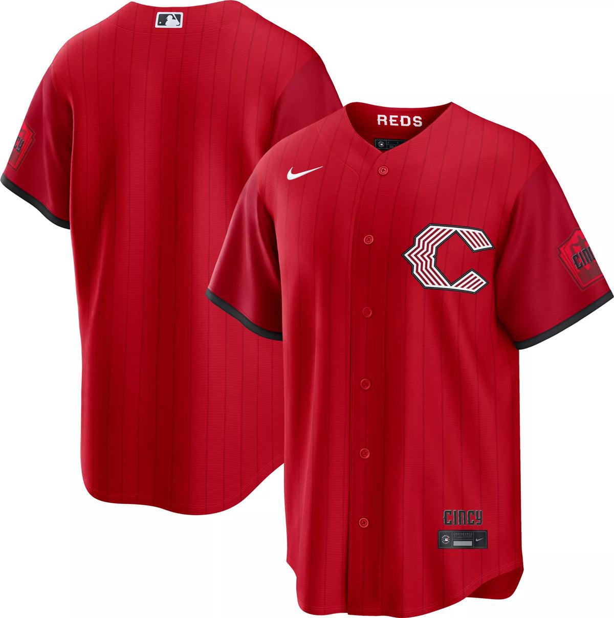 Nike Men's Cincinnati Reds 2026 City Connect Blank Stadium Jersey