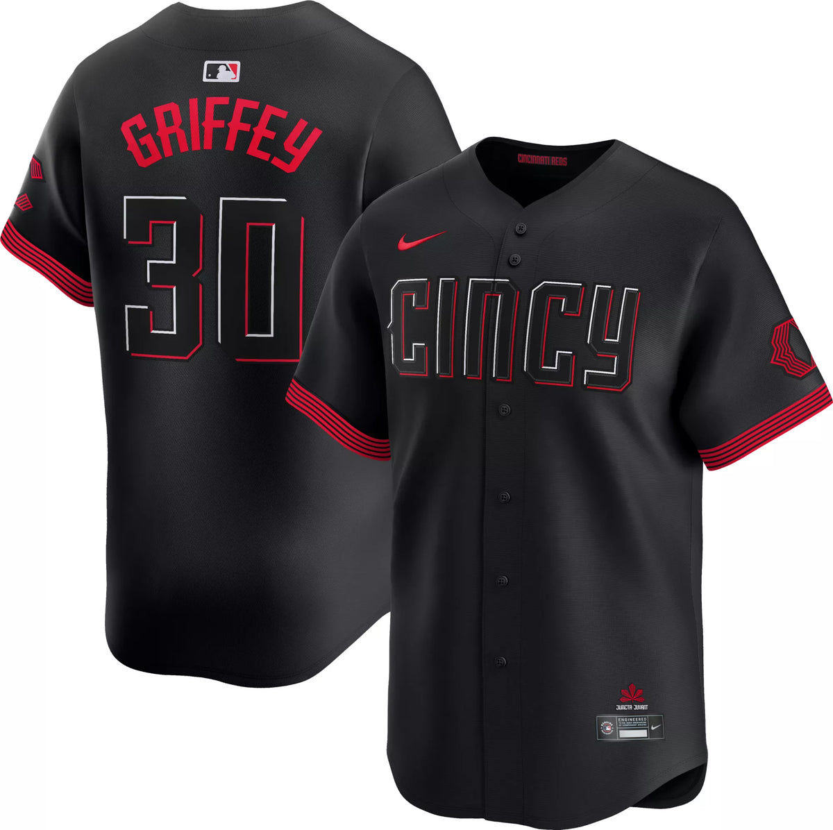 Nike Men's Cincinnati Reds City Connect Ken Griffey Jr. #30 Limited Vapor Jersey