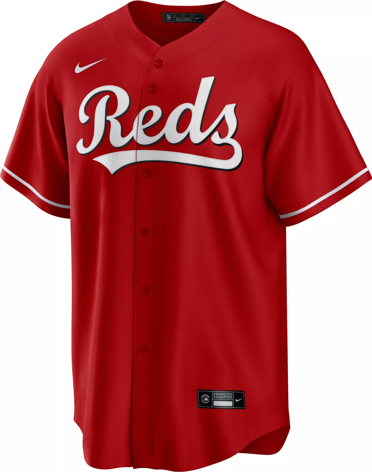 Nike Men's Cincinnati Reds Elly De La Cruz #44 Red Alternate Cool Base Jersey