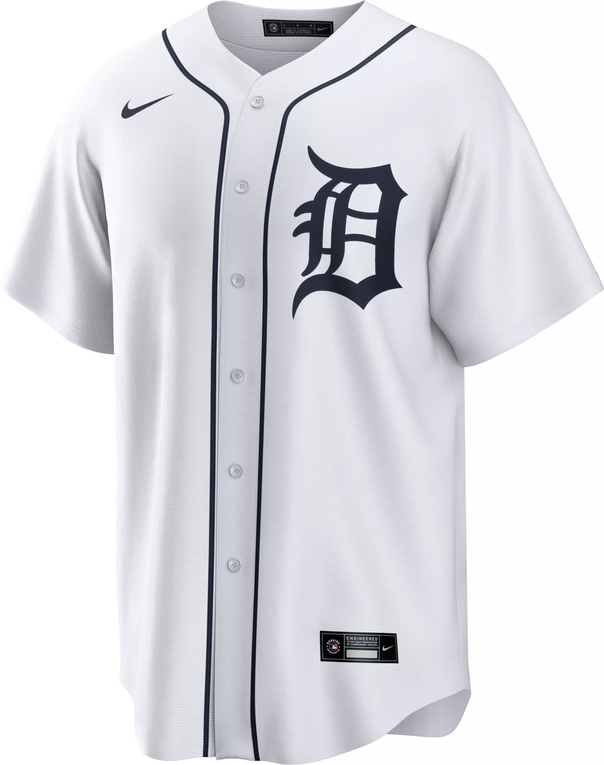 Nike Men's Detroit Tigers Riley Greene #31 White Home Cool Base Jersey