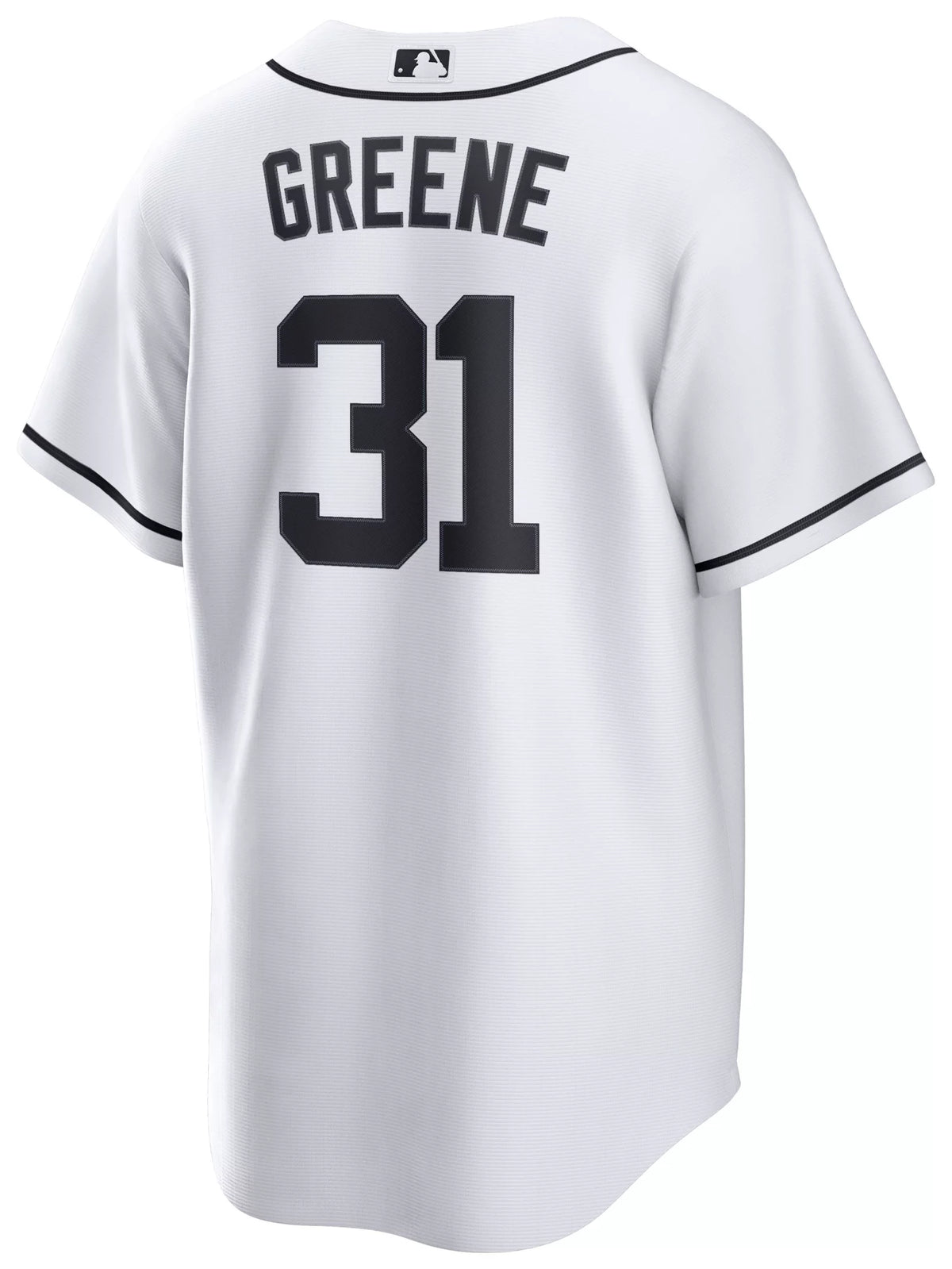 Nike Men's Detroit Tigers Riley Greene #31 White Home Replica Jersey