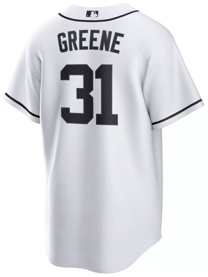 Nike Men's Detroit Tigers Riley Greene #31 White Home Replica Jersey