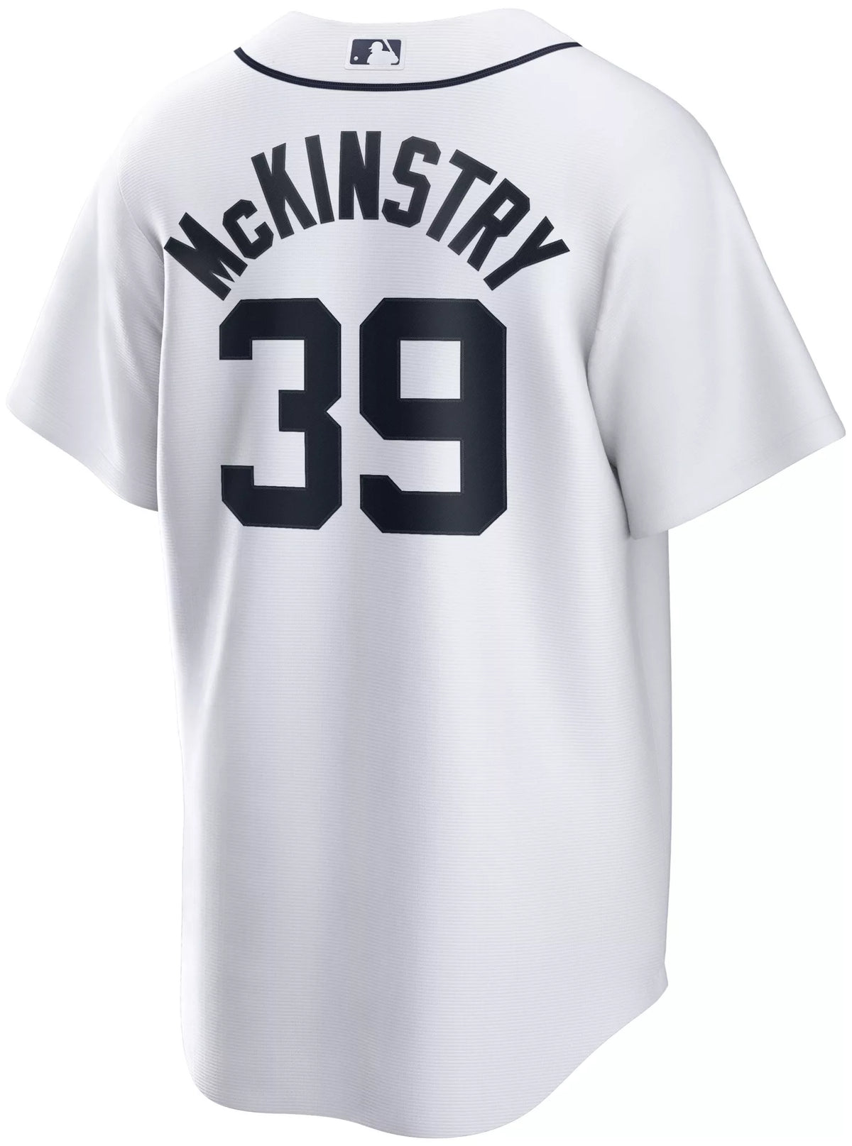 Nike Men's Detroit Tigers Zach McKinstry #39 White Home Replica Jersey