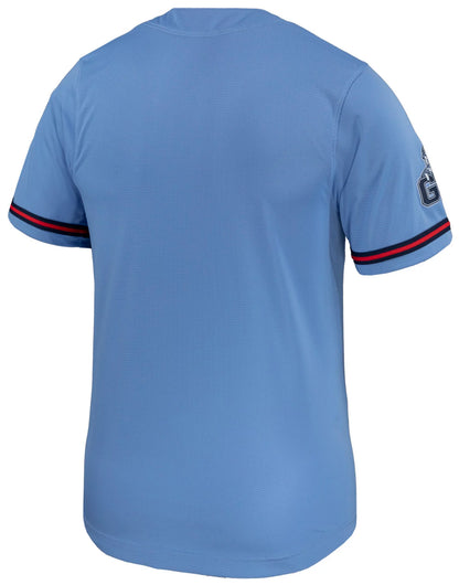Nike Men's Gonzaga Bulldogs Light Blue Replica Baseball Jersey