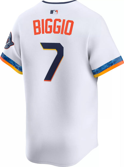 Nike Men's Houston Astros Craig Biggio #7 City Connect Limited Vapor Jersey