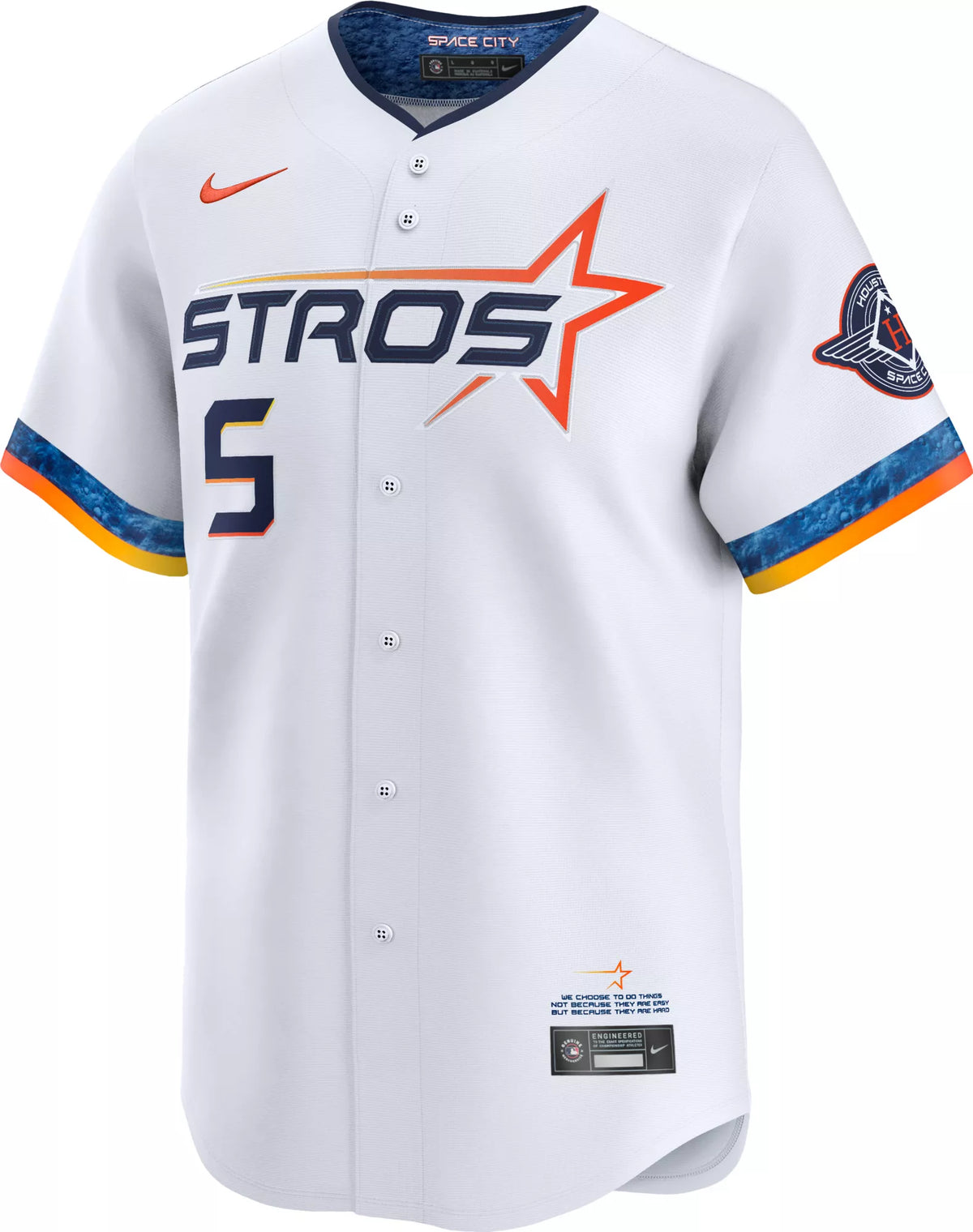 Nike Men's Houston Astros Jeff Bagwell #5 City Connect Limited Vapor Jersey
