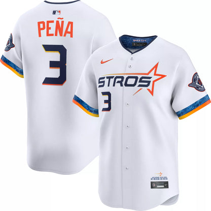 Nike Men's Houston Astros Jeremy Peí±a #3 City Connect Limited Vapor Jersey