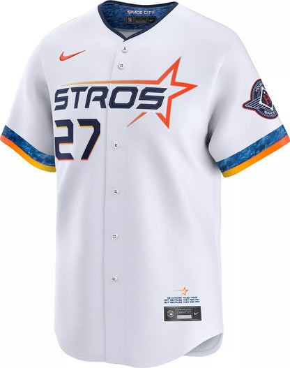 Nike Men's Houston Astros Jose Altuve #27 City Connect Limited Vapor Jersey