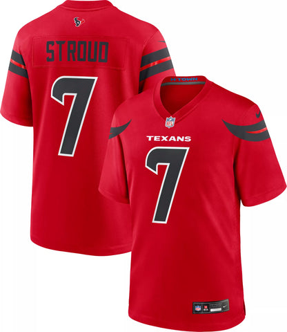 Nike Men's Houston Texans C.J. Stroud #7 Alternate Red Game Jersey
