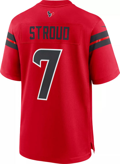 Nike Men's Houston Texans C.J. Stroud #7 Alternate Red Game Jersey