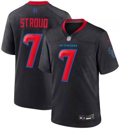 Nike Men's Houston Texans C.J. Stroud #7 Blue 2nd Alternate Game Jersey