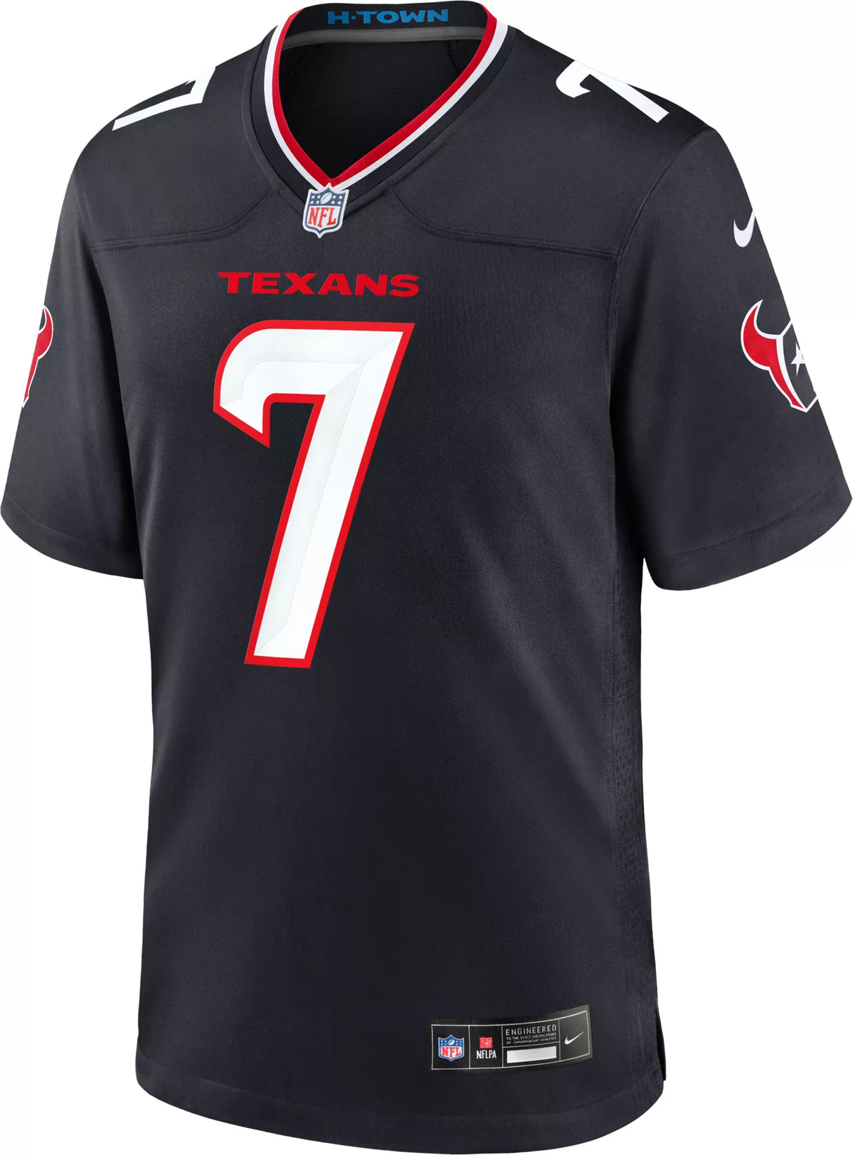 Nike Men's Houston Texans C.J. Stroud #7 Navy Blue Game Jersey