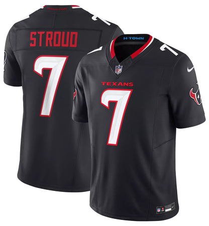Nike Men's Houston Texans C.J. Stroud #7 Navy Blue Vapor Limited Jersey