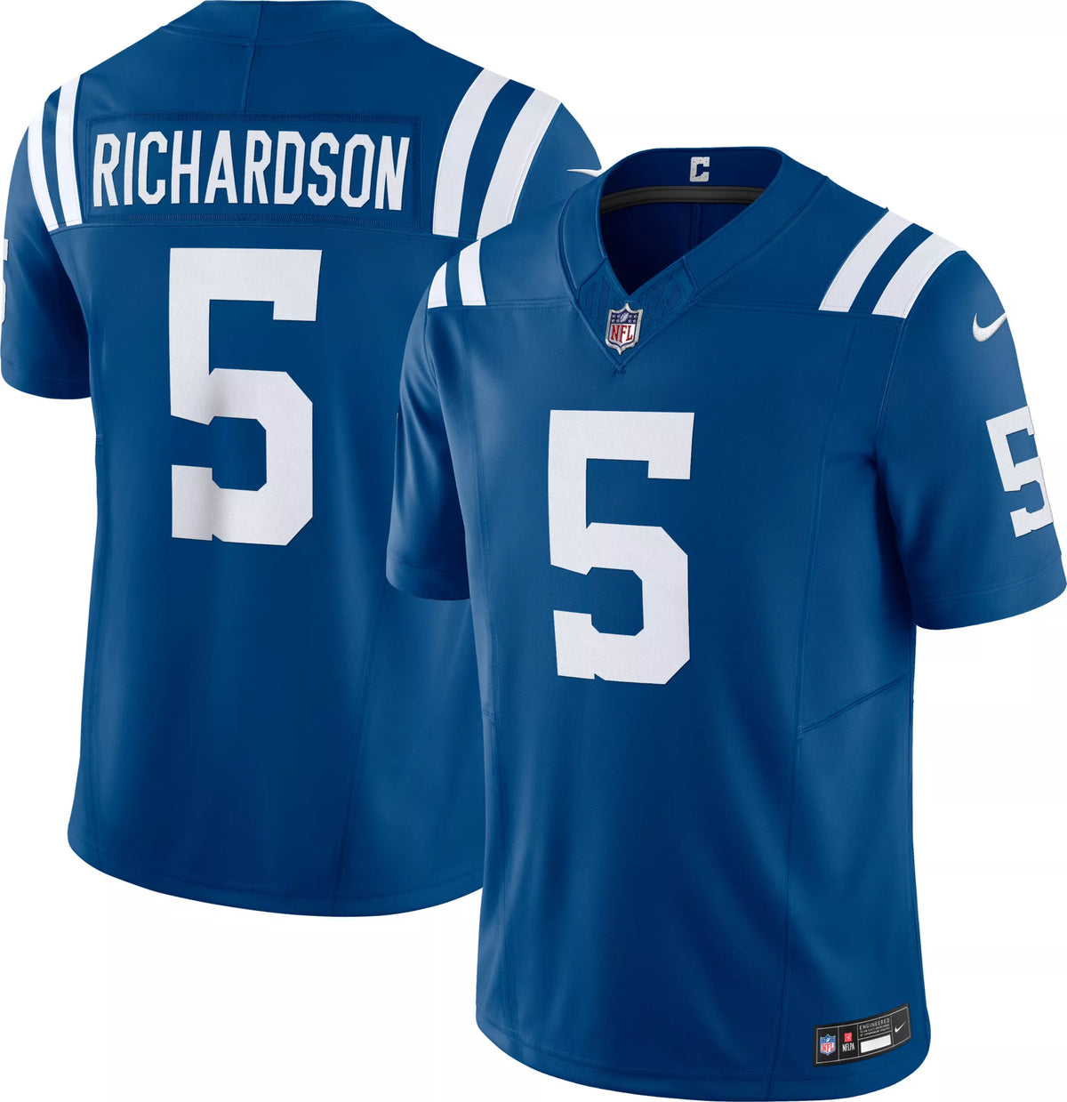 Nike Men's Indianapolis Colts Anthony Richardson #5 Vapor F.U.S.E. Blue Limited Jersey