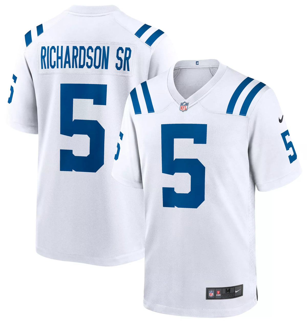 Nike Men's Indianapolis Colts Anthony Richardson #5 White T-Shirt