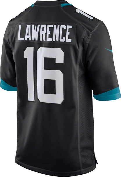 Nike Men's Jacksonville Jaguars Trevor Lawrence #16 Black Game Jersey