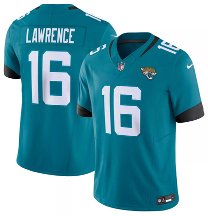 Nike Men's Jacksonville Jaguars Trevor Lawrence #16 Vapor F.U.S.E. Blustery Alternate Limited Jersey