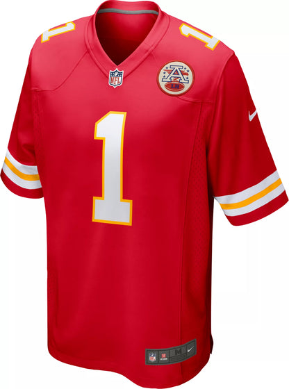 Nike Men's Kansas City Chiefs Xavier Worthy Red Game Jersey