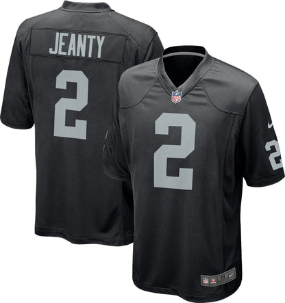 Nike Men's Las Vegas Raiders Ashton Jeanty #2 Black Game Jersey