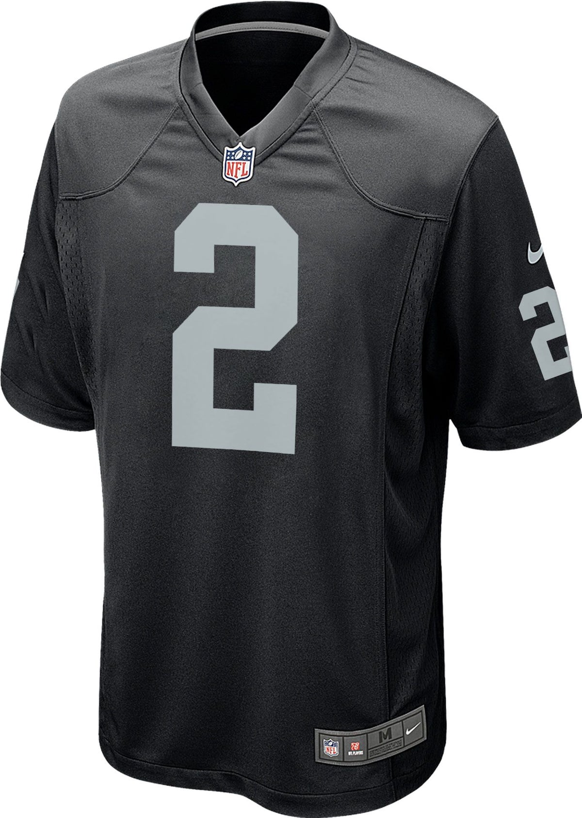 Nike Men's Las Vegas Raiders Ashton Jeanty #2 Black Game Jersey