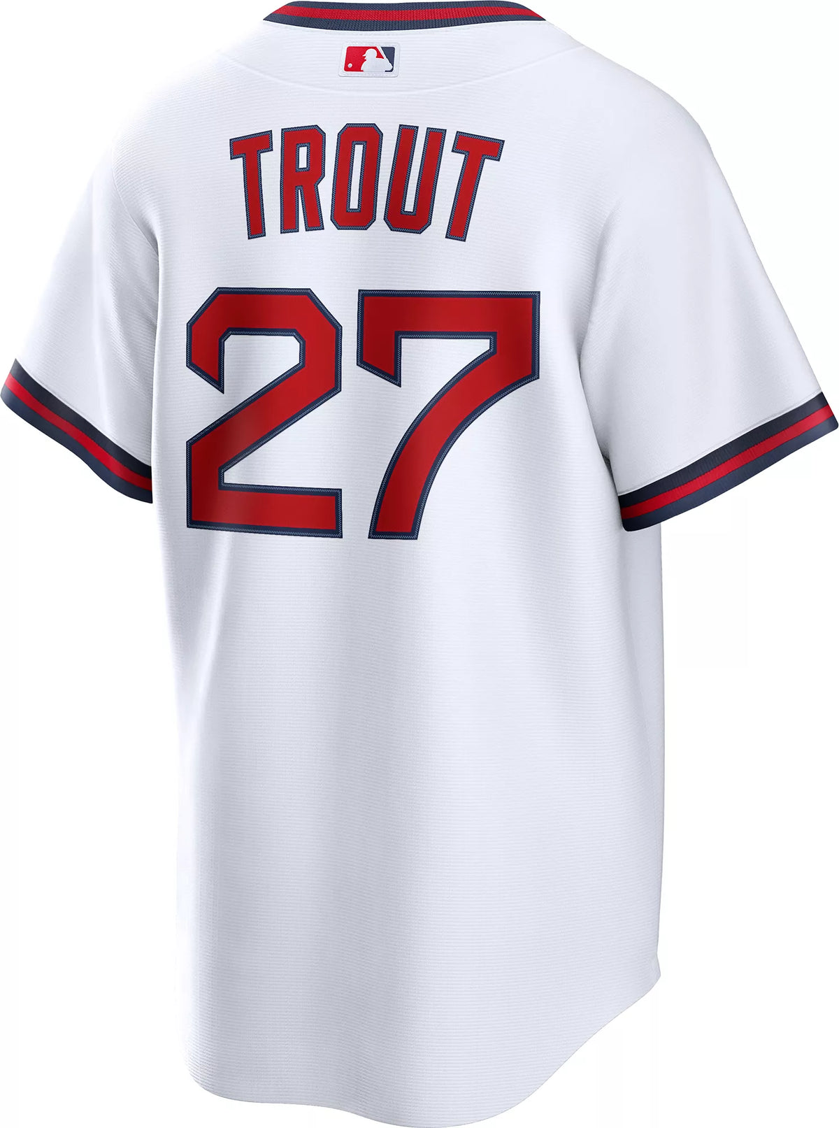 Nike Men's Los Angeles Angels White Mike Trout #27 Alternate Replica Jersey