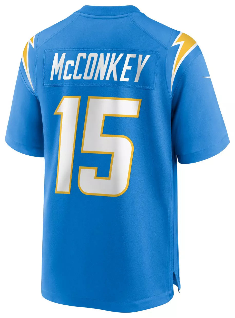 Nike Men's Los Angeles Chargers Ladd McConkey #15 Replica Game Jersey