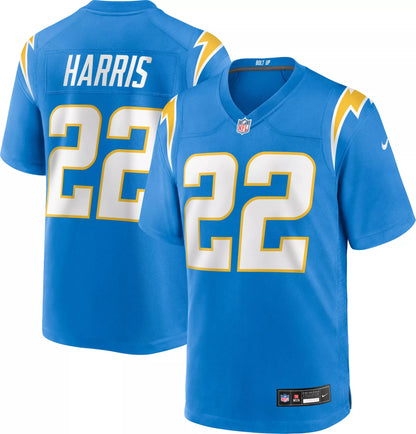 Nike Men's Los Angeles Chargers Najee Harris Blue Game Jersey