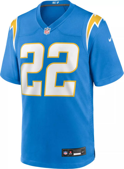 Nike Men's Los Angeles Chargers Najee Harris Blue Game Jersey