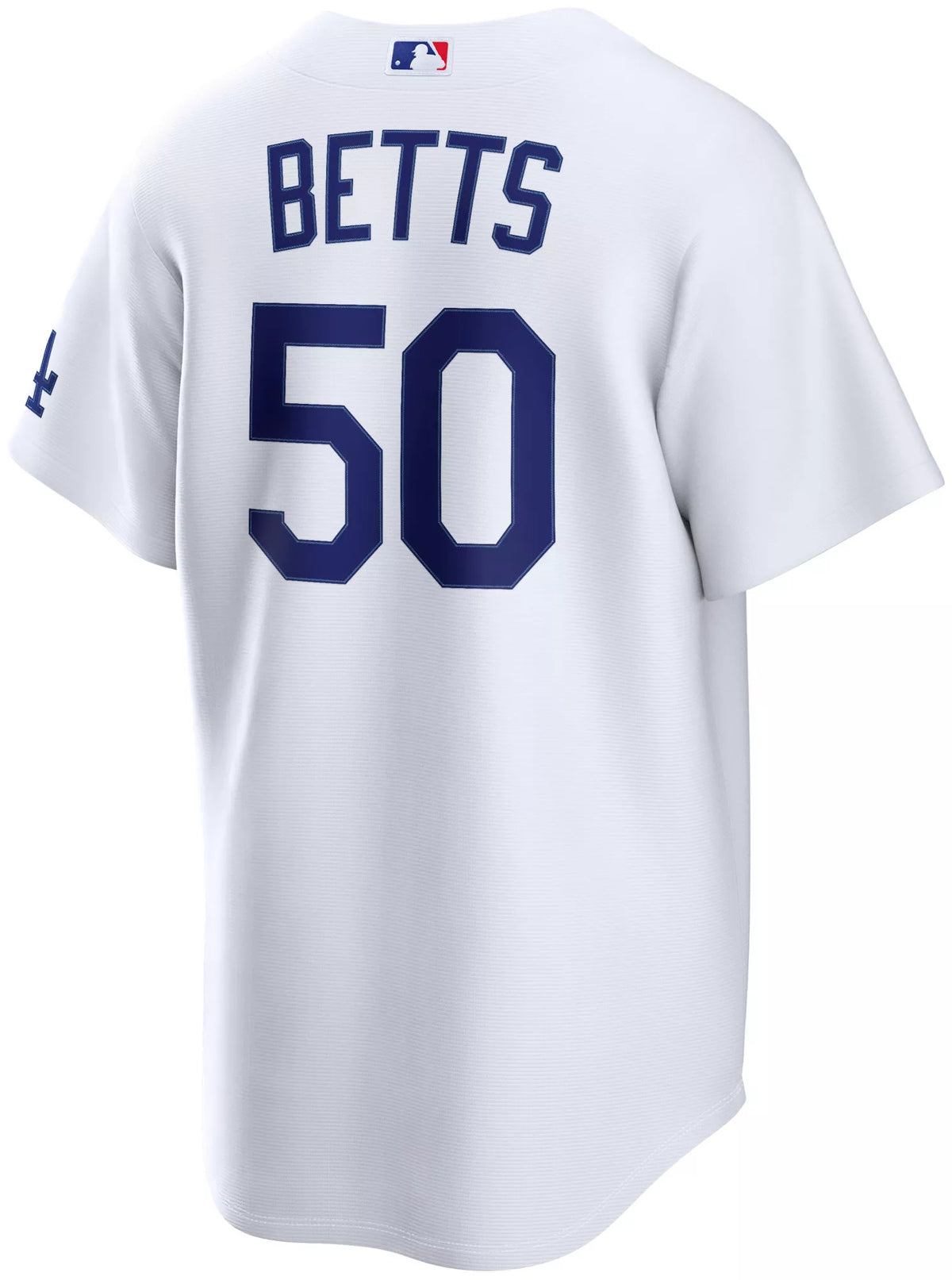 Nike Men's Los Angeles Dodgers Mookie Betts #50 White Home Stadium Jersey